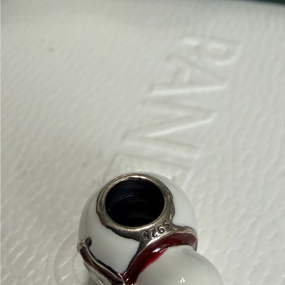 Pandora Enameled Snowman Charm - Picture 6 of 6
